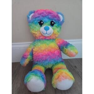 Build-A-Bear Rainbow‎ Swirl Teddy Bear (Trolls "Vaya" Sound & Scented)